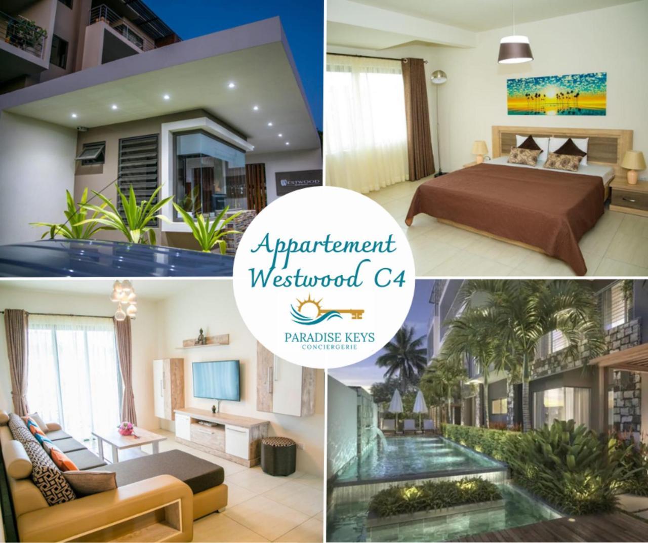 Entire Luxury 3 Bedroom Condo For Rent - Flic-En-Flac - Close To Beach Kültér fotó